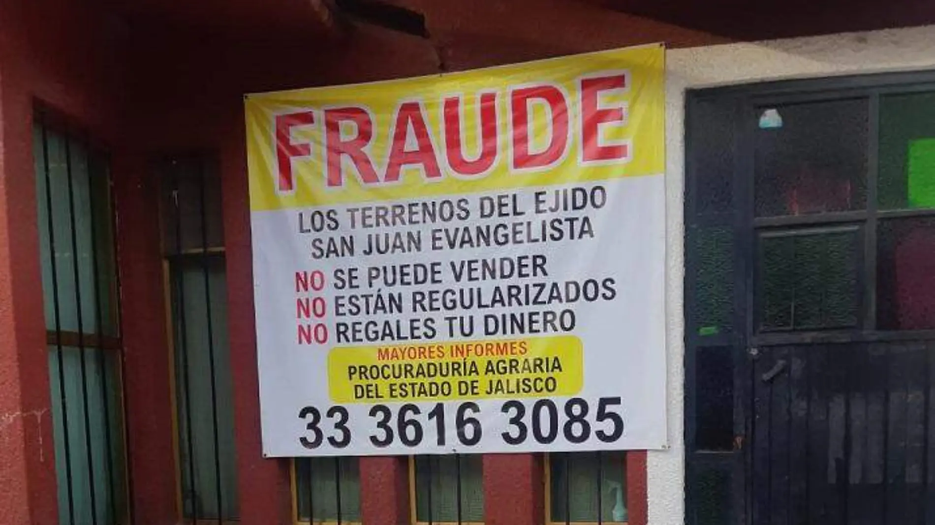 Fraude terrenos ejido San Juan Evangelista